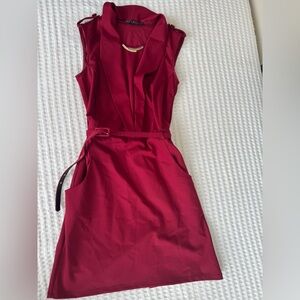 European size 42. There is a little wear & tear on the bottom side